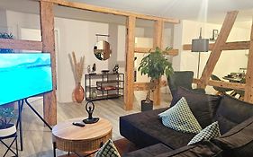 Design-Apartment II Boxspring I Balkon I Basel 10 km I Tiefgarage